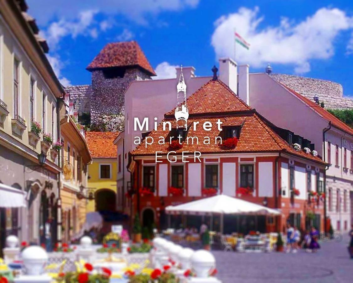Minaret Apartman Eger Bagian luar foto